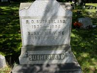 Sutherland, R. O. and Susan